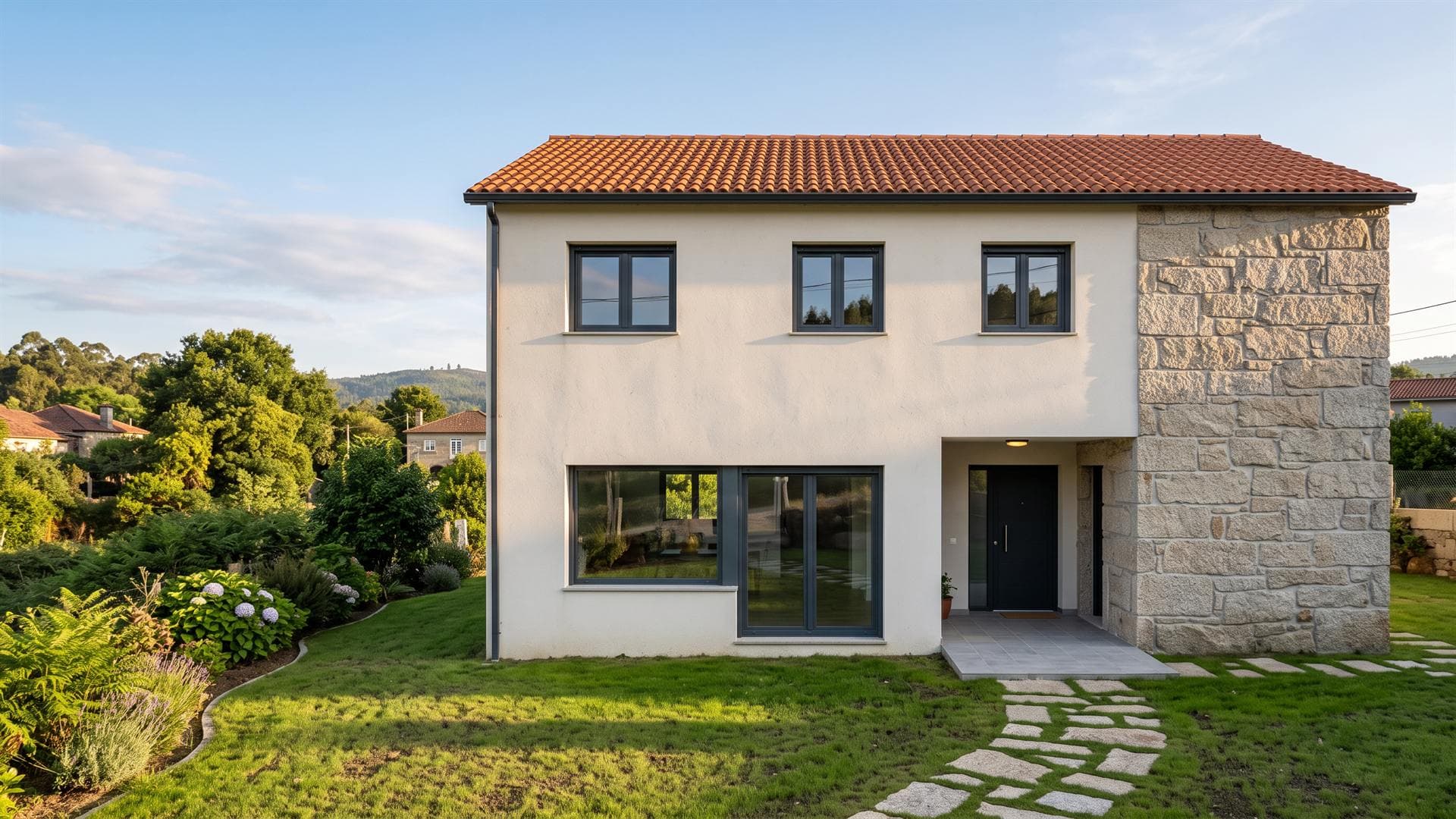 Vivienda unifamiliar de obra nueva terminada por AZL en Ferrol